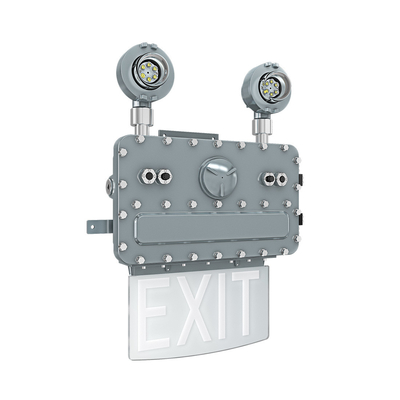 3-10w LED Exit Emergency Light Lampe de secours d'urgence rechargeable