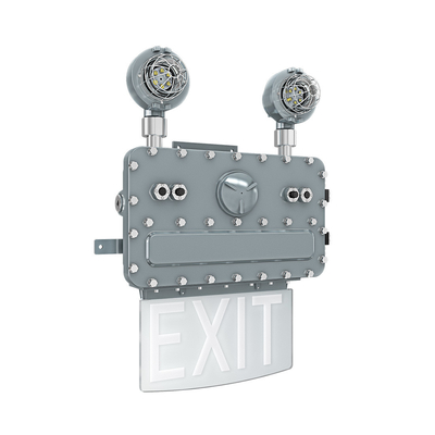Lumière de secours de sortie à LED étanche IP66