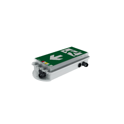 Lumières de secours de sortie anti-déflagrantes en aluminium sans cuivre 100-277V