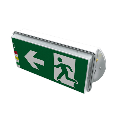 Lampes de sortie de secours commerciales murales rechargeables