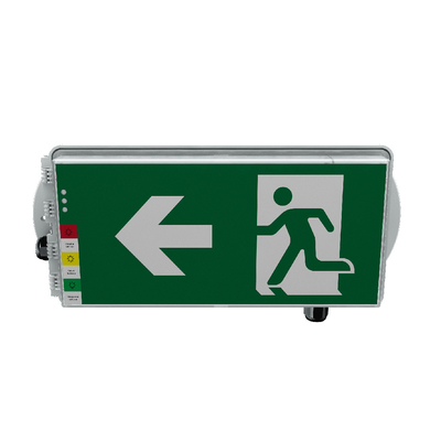Lumières de secours de sortie anti-déflagrantes en aluminium sans cuivre 100-277V