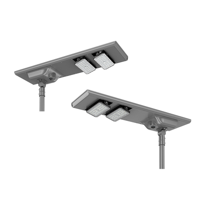 10W-60W Réverbère Solaire LED Jardin Intégré 3000-6500K